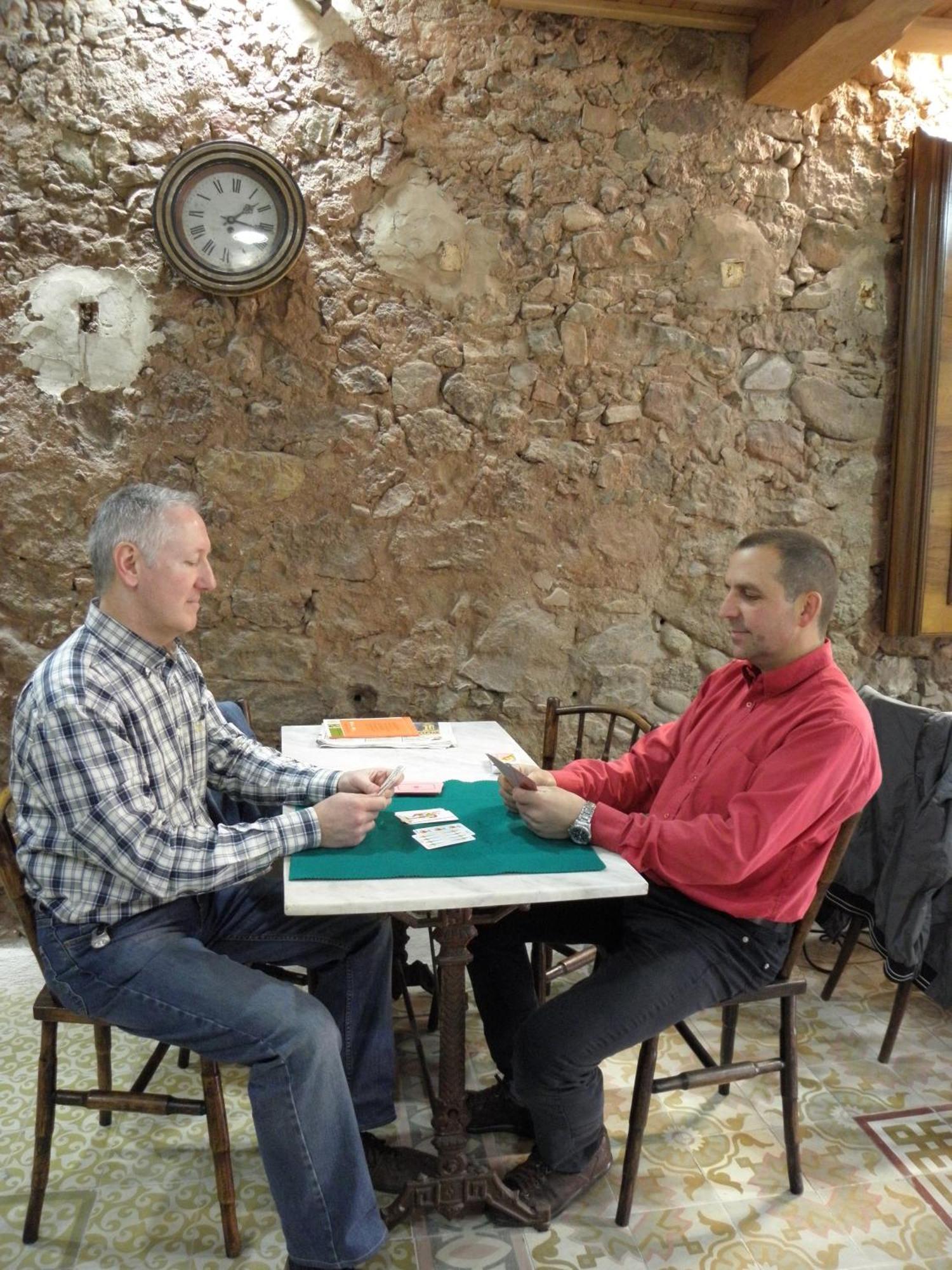 Hostal Cal Pla Sant Llorenc Savall Exterior foto